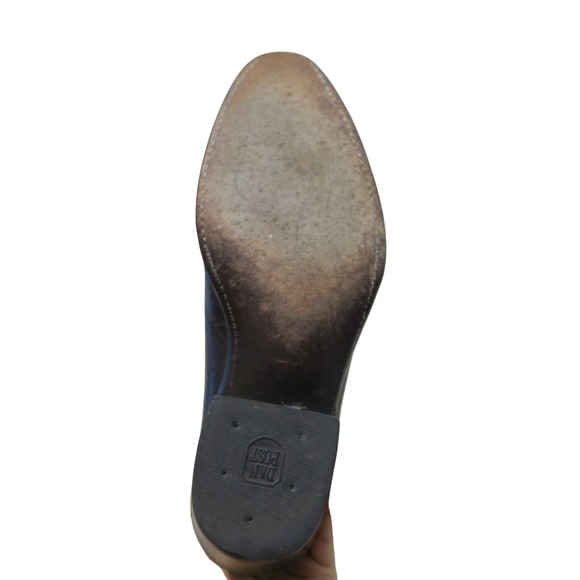 Dan Post Cowboy Western Boots‎ Brown Leather Detailed Stitching Men's Size 9.5D - Picture 14 of 14